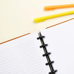 CADERNO DE DISCO MAGNOLIA BOHO CARAMELO M