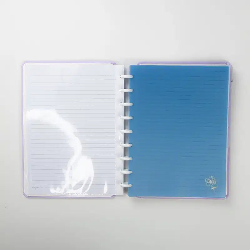 CADERNO DE DISCO MAGNOLIA CANDY LILAC M