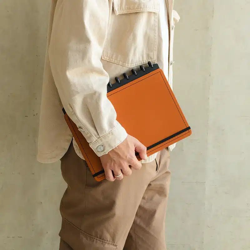 CADERNO DE DISCO MAGNOLIA BOHO CARAMELO G - Magnolia Iguatemi Esplanada