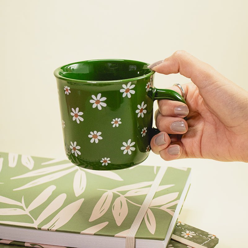 CANECA MAGNOLIA BOHO MARGARIDAS 340 ML - Magnolia Iguatemi Esplanada