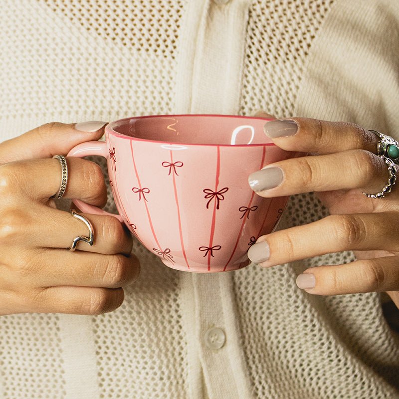 CANECA MAGNOLIA LOVE RIBBON 180 ML - Magnolia Iguatemi Esplanada