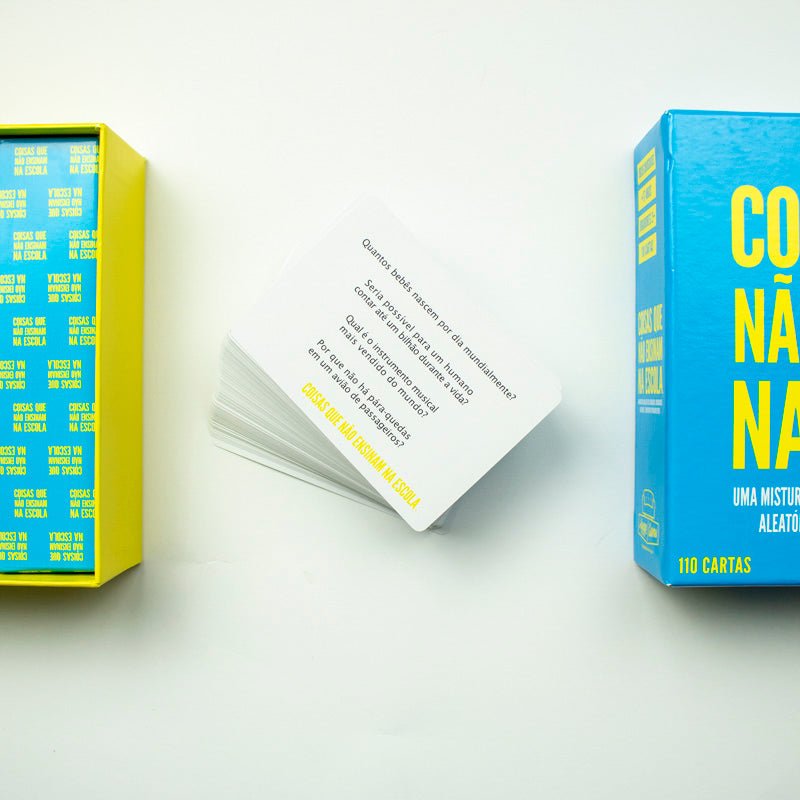 JOGOS DE CARTAS HYGGE COISAS QUE NAO ENSINAM NA ESCOLA - Magnolia Iguatemi Esplanada