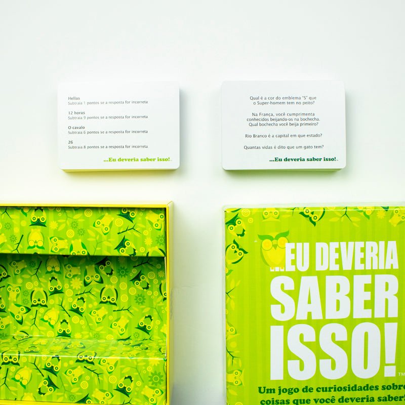 JOGOS DE CARTAS HYGGE EU DEVERIA SABER ISSO - Magnolia Iguatemi Esplanada