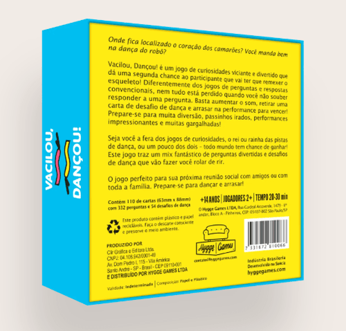 JOGOS DE CARTAS HYGGE VACILOU DANÇOU - Magnolia Iguatemi Esplanada