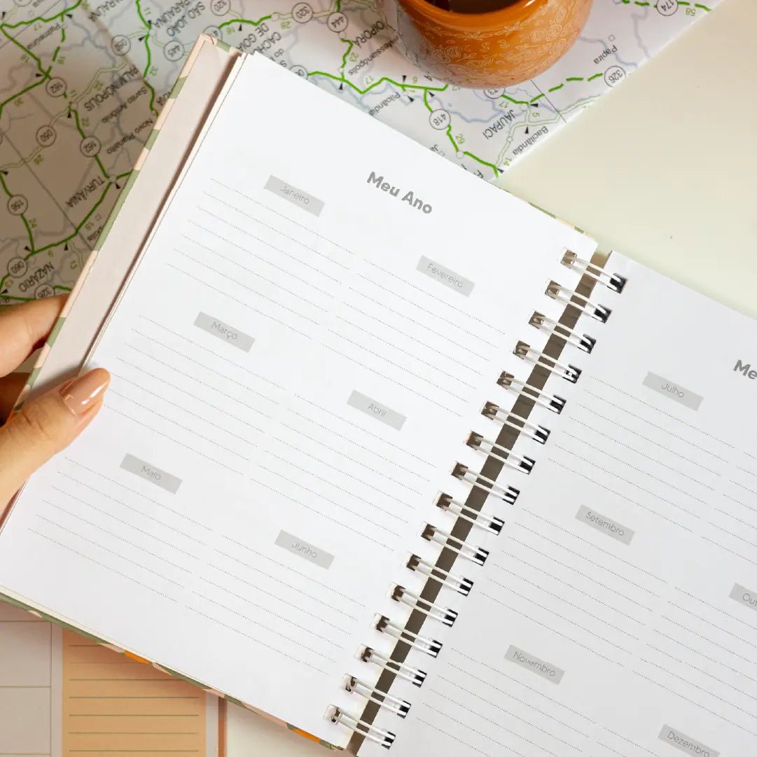 PLANNER CLASSIC 2026 MAGNOLIA BOHO TRACOS - Magnolia Iguatemi Esplanada