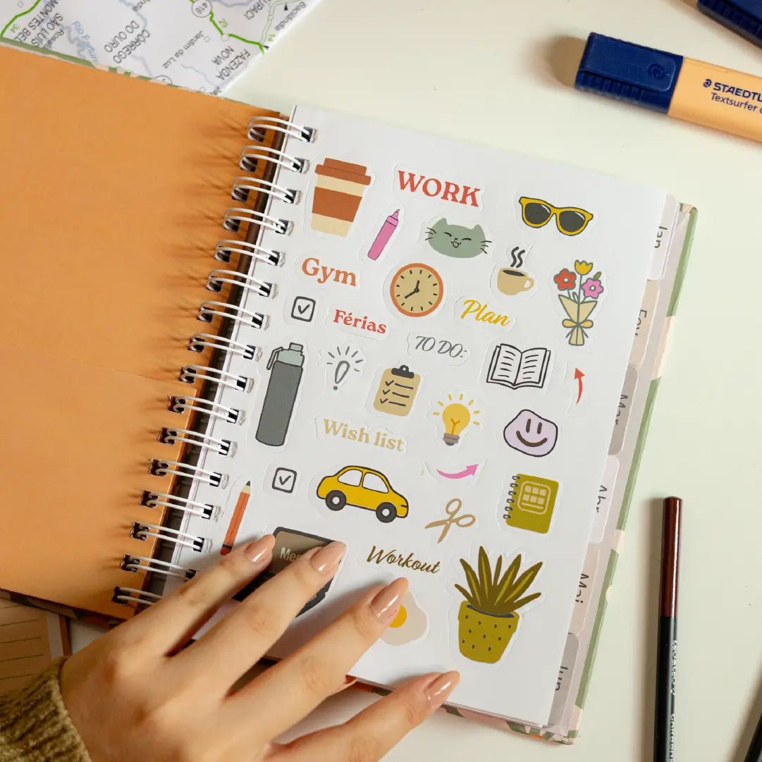 PLANNER CLASSIC 2026 MAGNOLIA BOHO TRACOS - Magnolia Iguatemi Esplanada