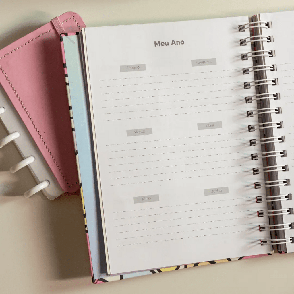 PLANNER CLASSIC 2026 MAGNOLIA CANDY HAPPY - Magnolia Iguatemi Esplanada