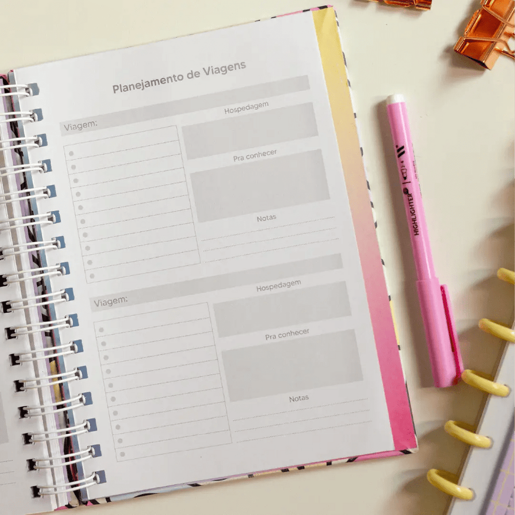 PLANNER CLASSIC 2026 MAGNOLIA CANDY HAPPY - Magnolia Iguatemi Esplanada