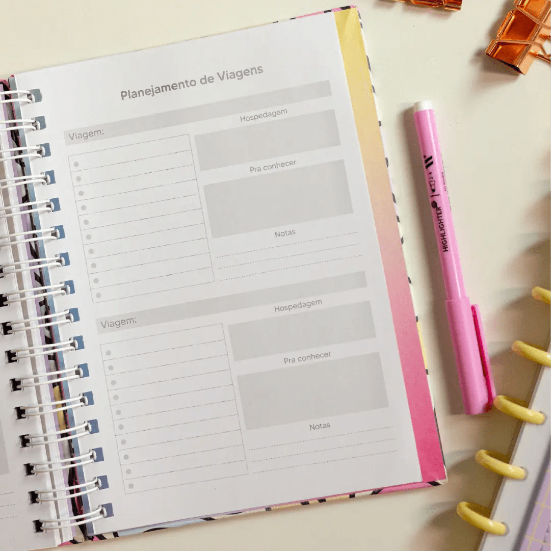 PLANNER CLASSIC 2026 MAGNOLIA CANDY HAPPY - Magnolia Iguatemi Esplanada