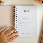 PLANNER DIARIO 2026 MAGNOLIA BOHO DOBRADURA - Magnolia Iguatemi Esplanada