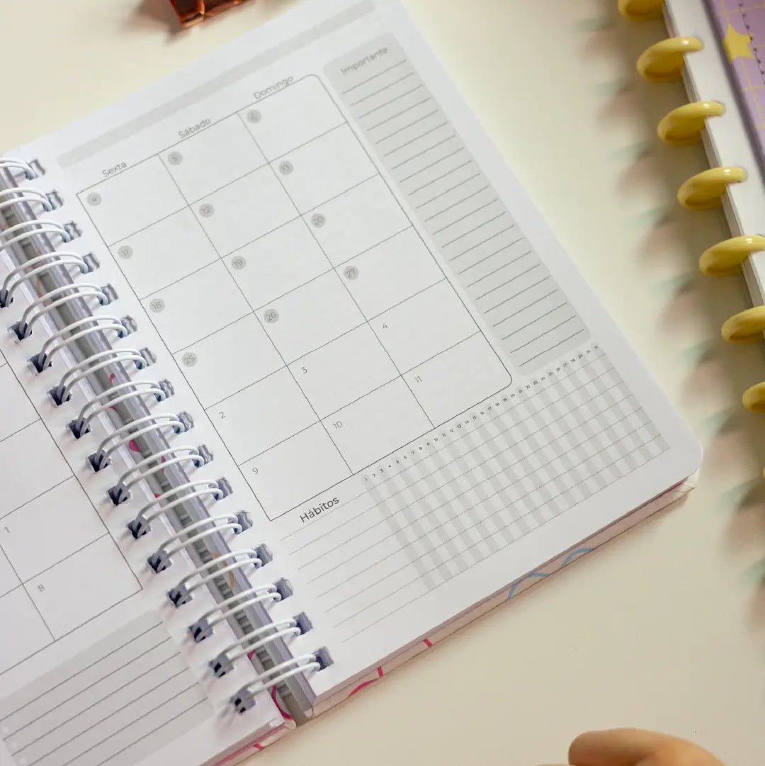 PLANNER DIARIO 2026 MAGNOLIA CANDY FLOWERS - Magnolia Iguatemi Esplanada