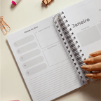 PLANNER DIARIO 2026 MAGNOLIA CANDY FLOWERS - Magnolia Iguatemi Esplanada