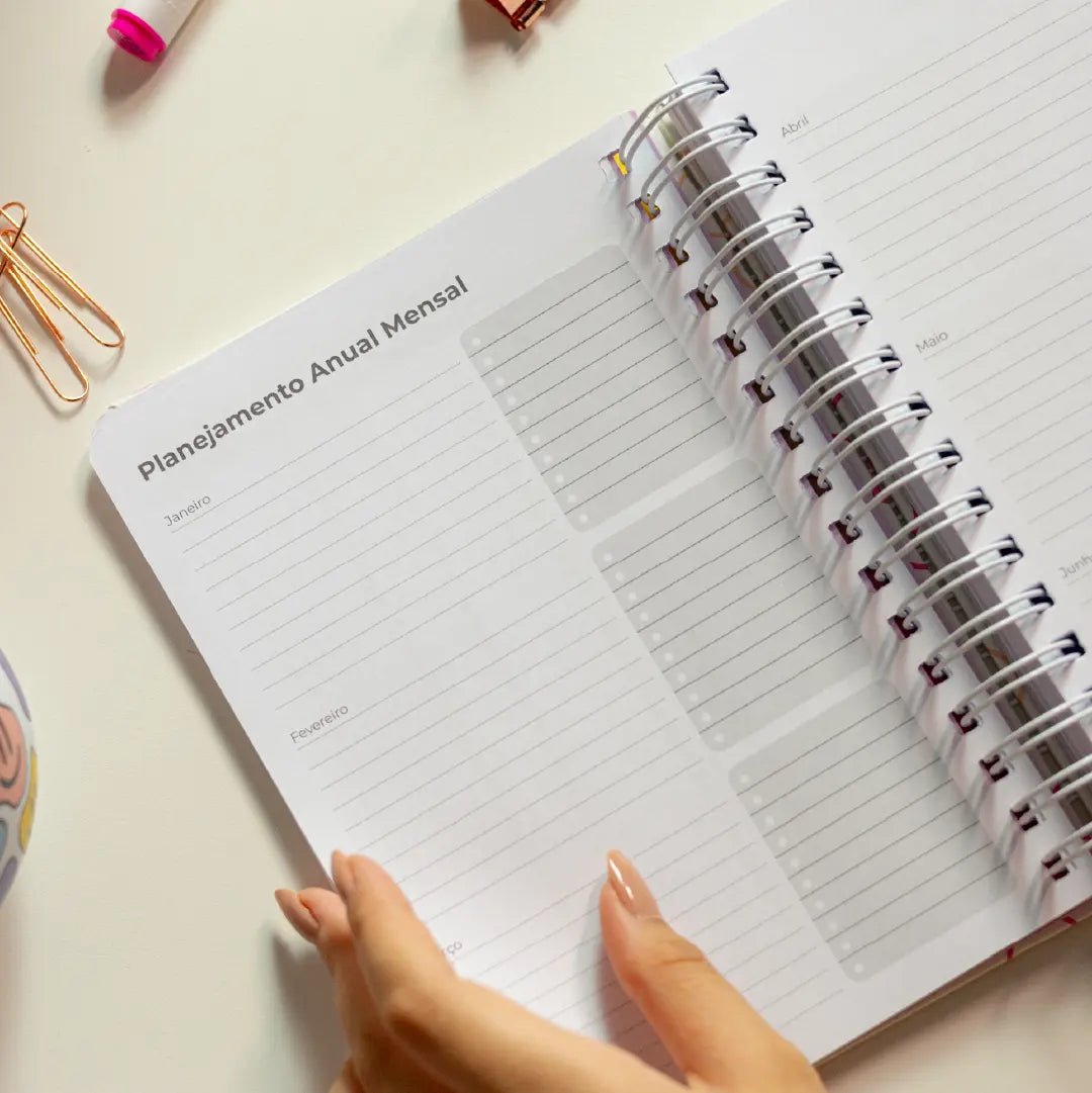 PLANNER DIARIO 2026 MAGNOLIA CANDY FLOWERS - Magnolia Iguatemi Esplanada