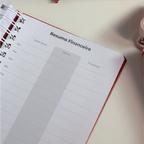 PLANNER DIARIO 2026 MAGNOLIA LOVE RED - Magnolia Iguatemi Esplanada