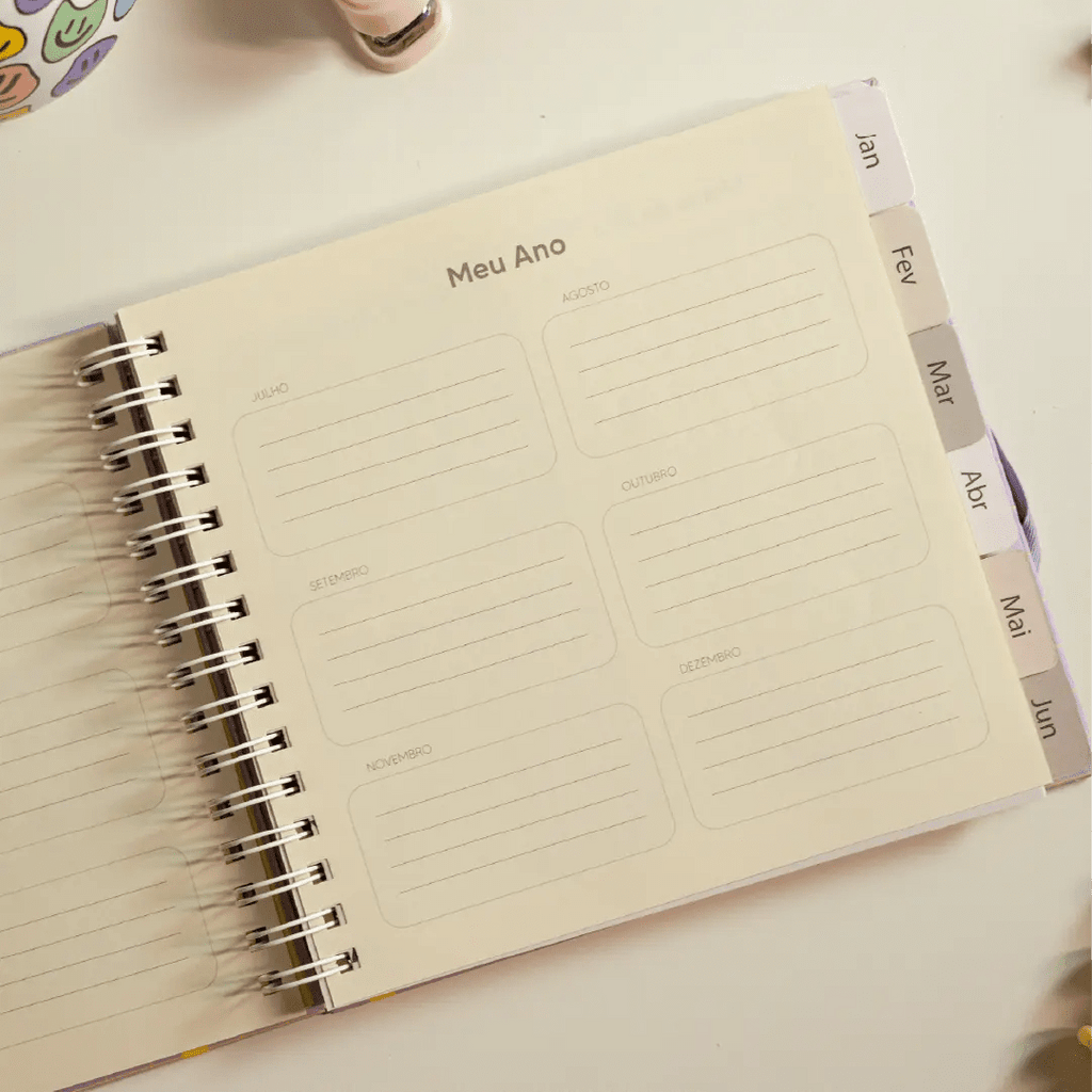 PLANNER LIFE 2026 MAGNOLIA CANDY GRID STARS - Magnolia Iguatemi Esplanada