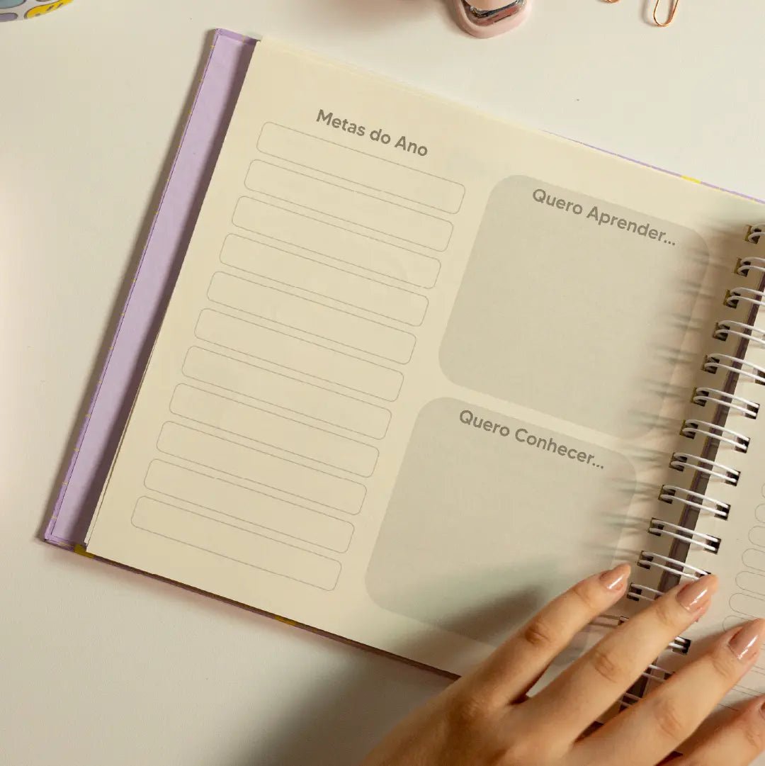 PLANNER LIFE 2026 MAGNOLIA CANDY GRID STARS - Magnolia Iguatemi Esplanada