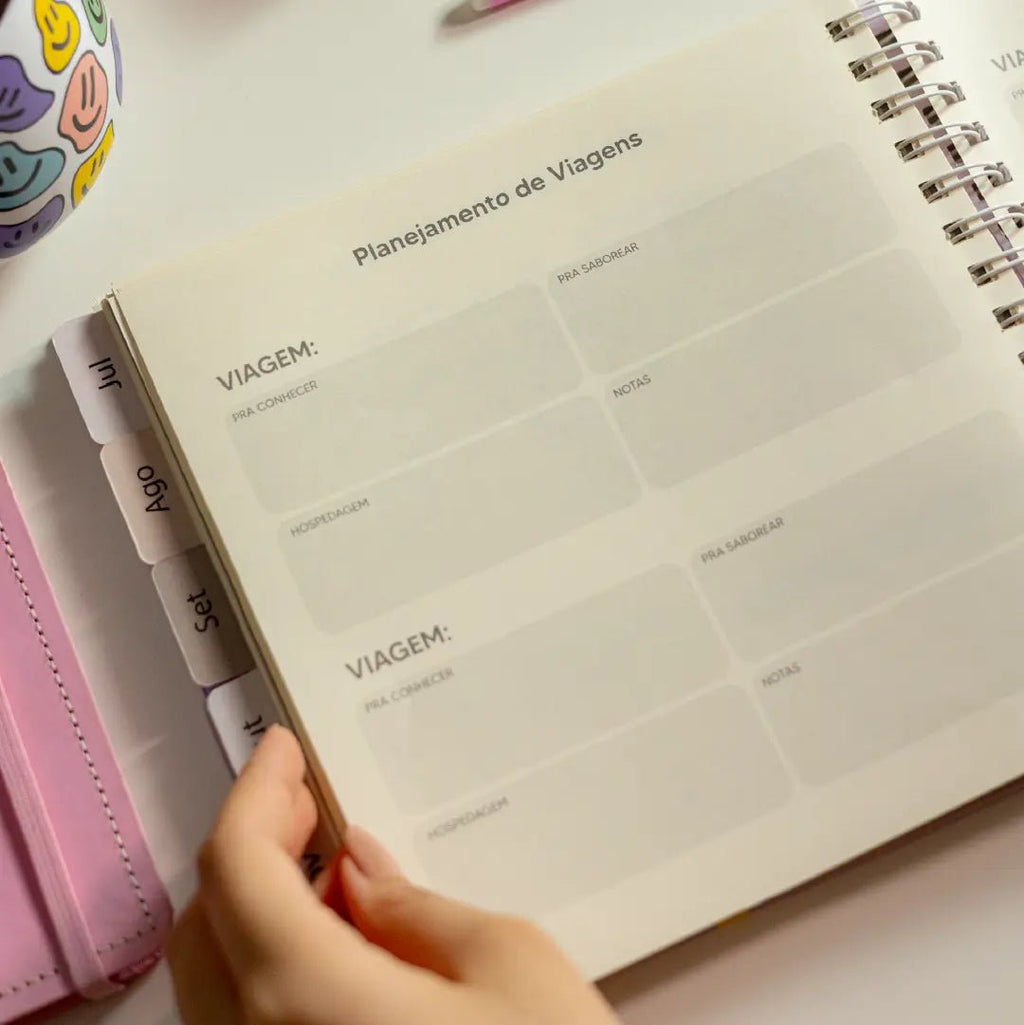 PLANNER LIFE 2026 MAGNOLIA CANDY GRID STARS - Magnolia Iguatemi Esplanada