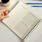 PLANNER LIFE 2026 MAGNOLIA CONCRETO SIMETRIA CIMENTO - Magnolia Iguatemi Esplanada