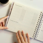 PLANNER LIFE 2026 MAGNOLIA CONCRETO SIMETRIA CIMENTO - Magnolia Iguatemi Esplanada