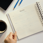 PLANNER LIFE 2026 MAGNOLIA CONCRETO SIMETRIA CIMENTO - Magnolia Iguatemi Esplanada