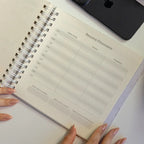 PLANNER LIFE 2026 MAGNOLIA CONCRETO SIMETRIA CIMENTO - Magnolia Iguatemi Esplanada