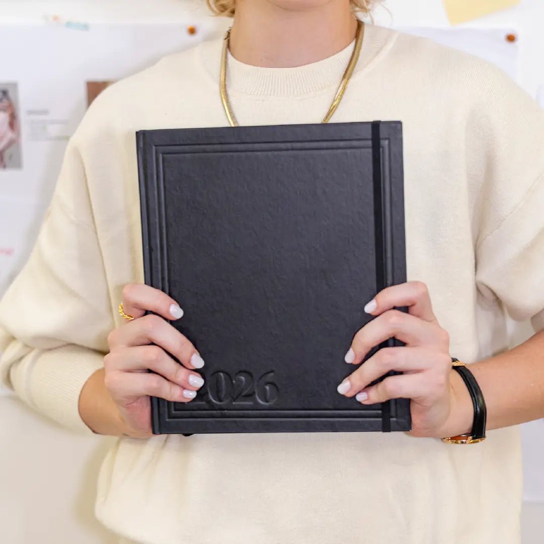 PLANNER OFFICE 2026 MAGNOLIA CONCRETO PRETO - Magnolia Iguatemi Esplanada