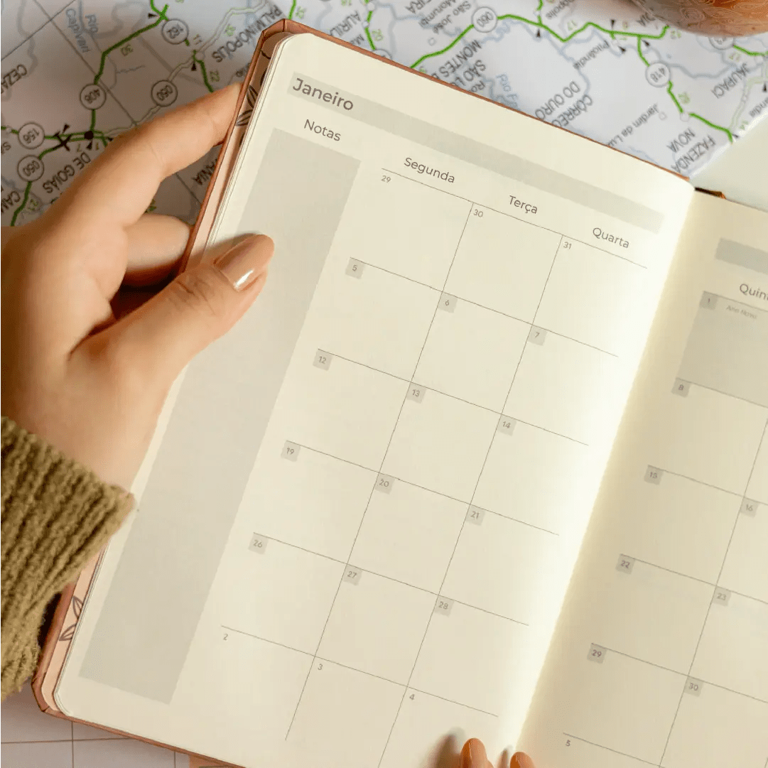 PLANNER SLIM 2026 MAGNOLIA BOHO CAMPO - Magnolia Iguatemi Esplanada