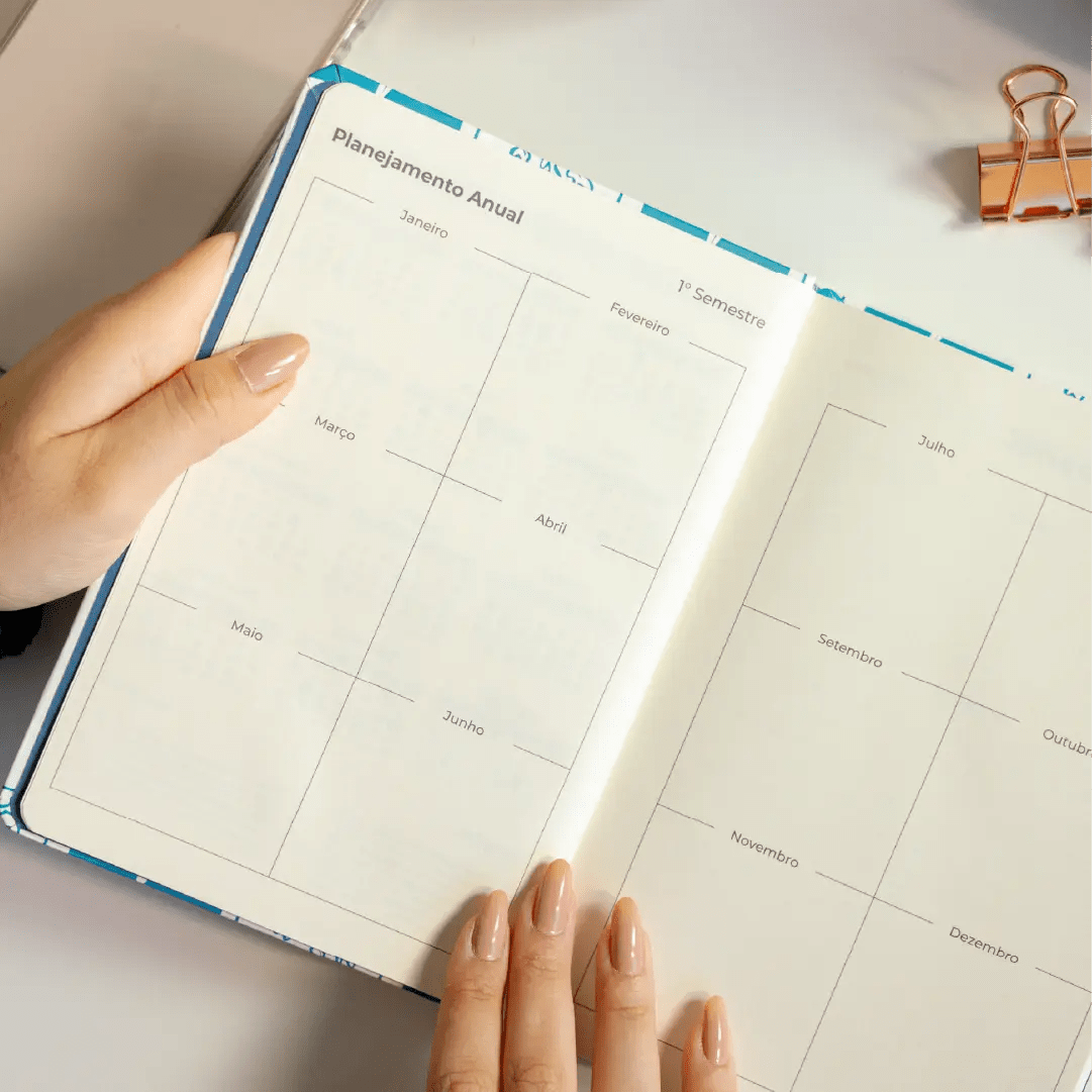 PLANNER SLIM 2026 MAGNOLIA MON AMOUR SEASTAR - Magnolia Iguatemi Esplanada