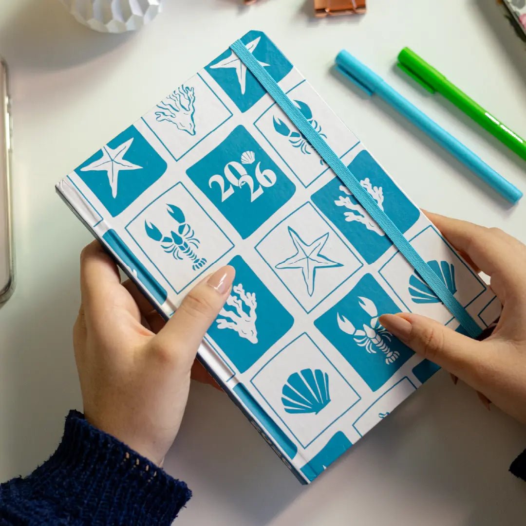 PLANNER SLIM 2026 MAGNOLIA MON AMOUR SEASTAR - Magnolia Iguatemi Esplanada