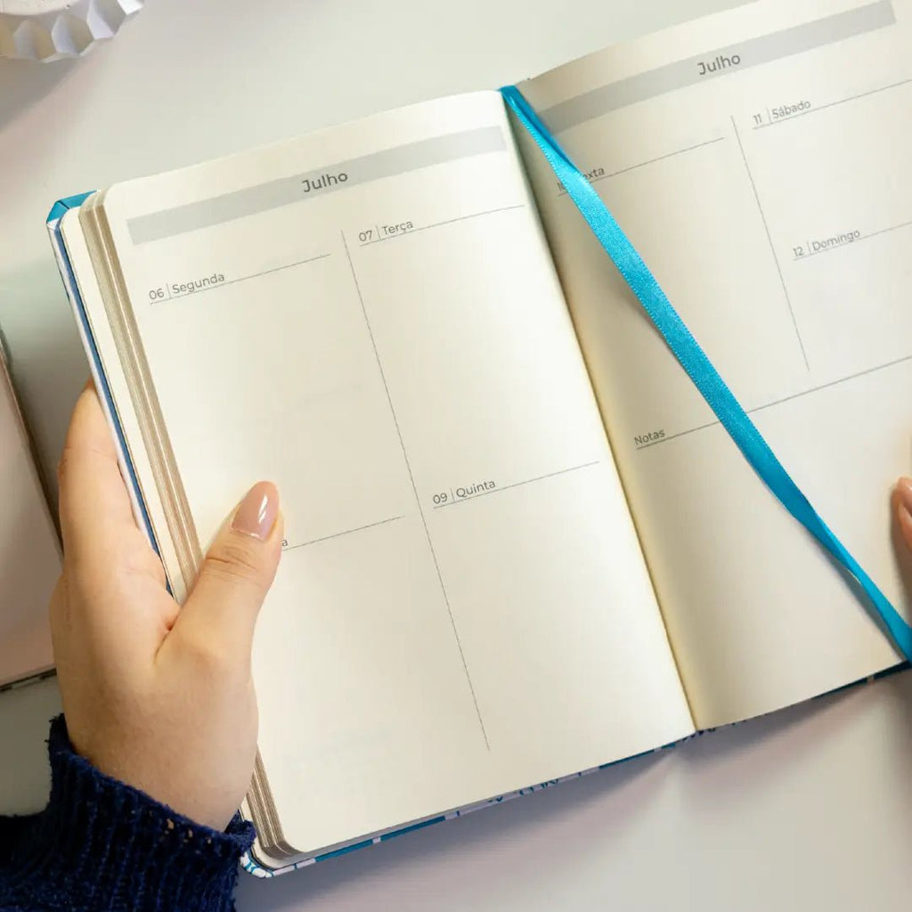 PLANNER SLIM 2026 MAGNOLIA MON AMOUR SEASTAR - Magnolia Iguatemi Esplanada