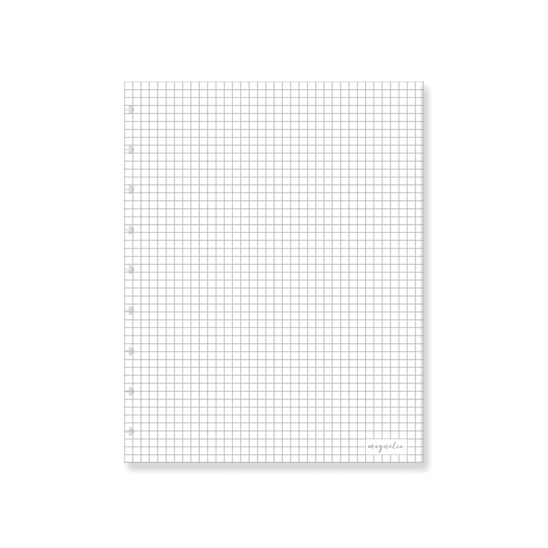 REFIL CADERNO DE DISCO MAGNOLIA QUADRI M 30 FLS - Magnolia Iguatemi Esplanada