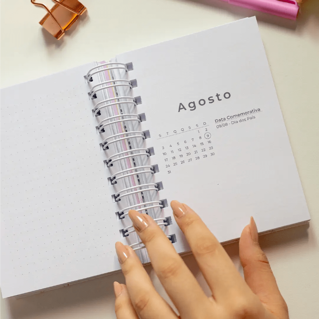 SMART AGENDA 2026 MAGNOLIA CANDY COLORFUL FLOWERS - Magnolia Iguatemi Esplanada