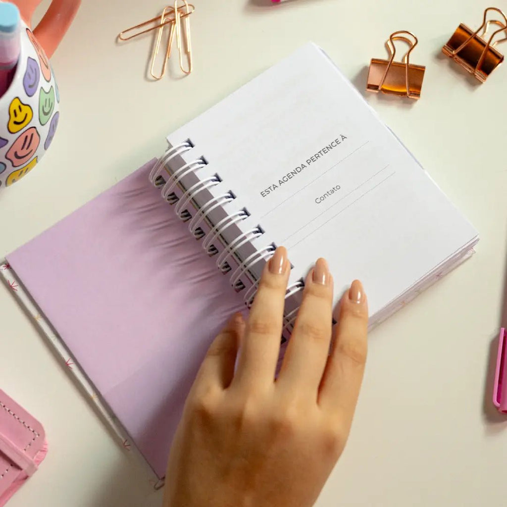 SMART AGENDA 2026 MAGNOLIA CANDY COLORFUL FLOWERS - Magnolia Iguatemi Esplanada