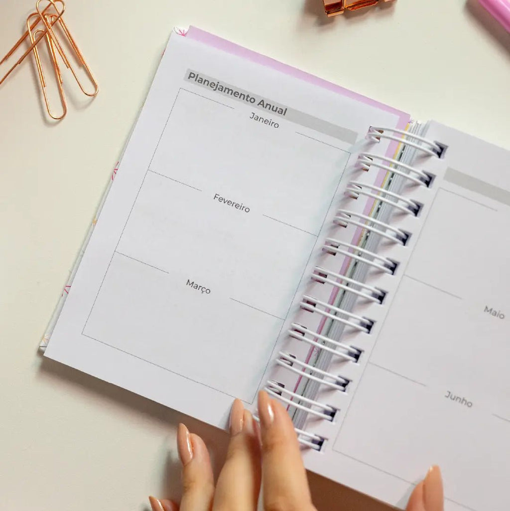 SMART AGENDA 2026 MAGNOLIA CANDY COLORFUL FLOWERS - Magnolia Iguatemi Esplanada