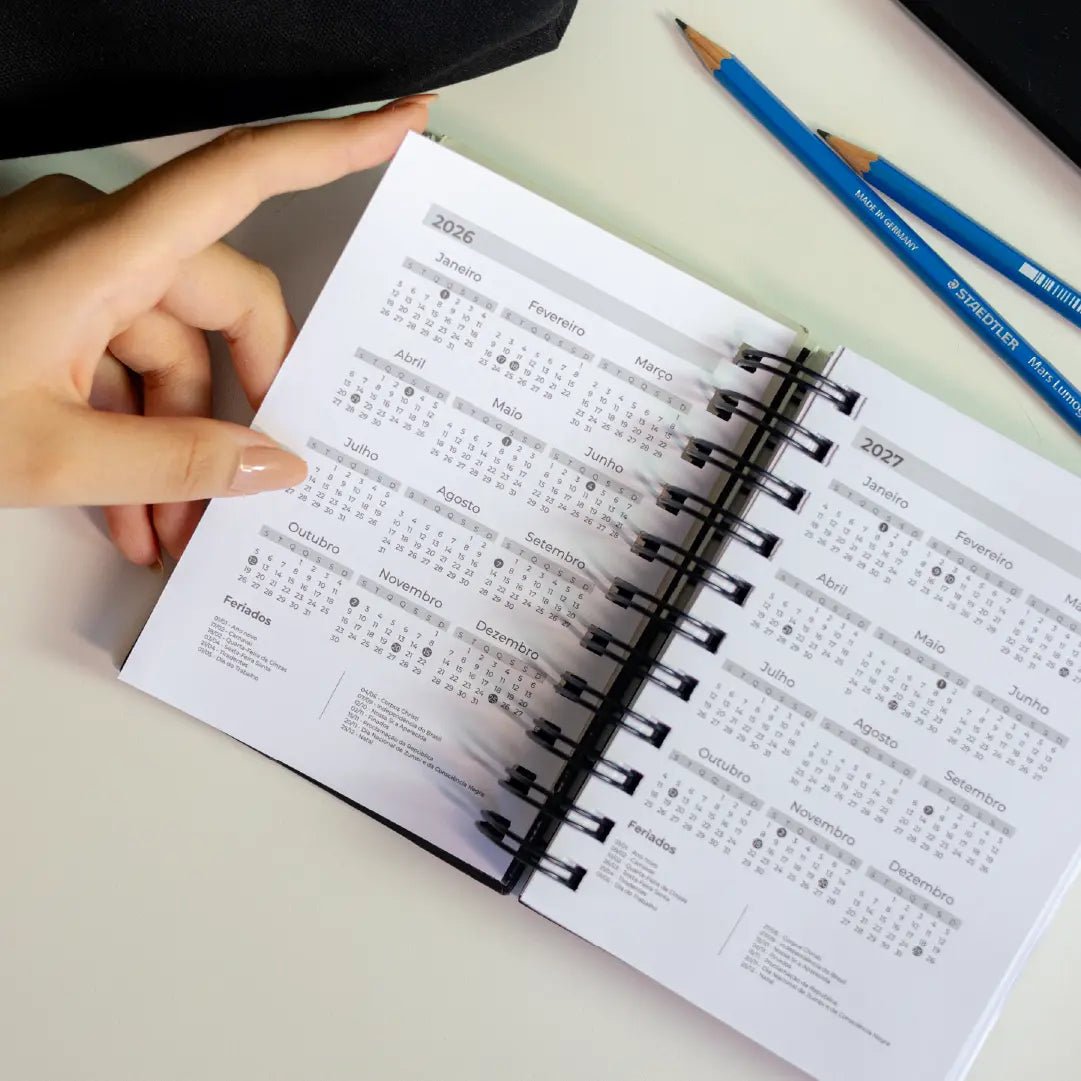 SMART AGENDA 2026 MAGNOLIA CONCRETO BICOLOR - Magnolia Iguatemi Esplanada