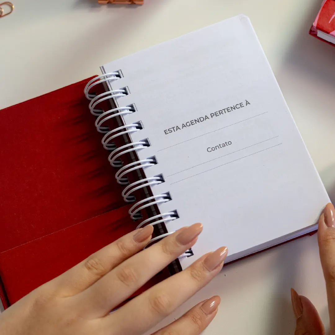 SMART AGENDA 2026 MAGNOLIA LOVE RED - Magnolia Iguatemi Esplanada